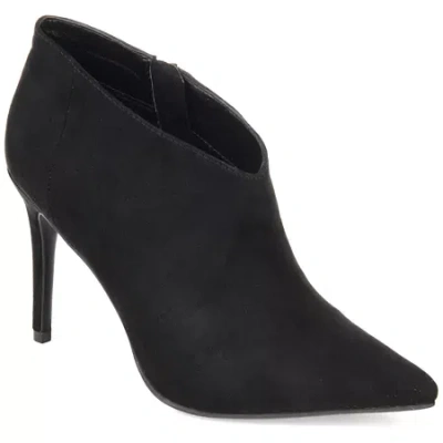 Journee Collection Womens Demmi Stiletto Heel Booties In Black