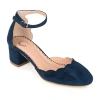 Journee Collection Womens Edna Heeled Sandals In Blue