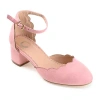 Journee Collection Womens Edna Heeled Sandals In Pink