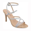 Journee Collection Womens Fylissa Heeled Sandals In Blue