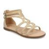 Journee Collection Womens Genneva Gladiator Sandals In Nude