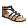Journee Collection Womens Genneva Gladiator Sandals In Multi