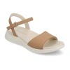Journee Collection Womens Jaylee Flat Sandals In Neutral