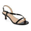 Journee Collection Womens Jemry Heeled Sandals In Black