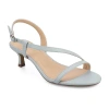 Journee Collection Womens Jemry Heeled Sandals In Blue