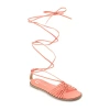 Journee Collection Womens Jess Strap Sandals In Pink