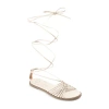 Journee Collection Womens Jess Strap Sandals In White