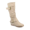 Journee Collection Womens Jester Slouch Boots In Neutral