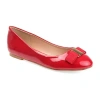 Journee Collection Womens Kim Ballet Flats In Red