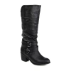 Journee Collection Womens Late Riding Boots In Black