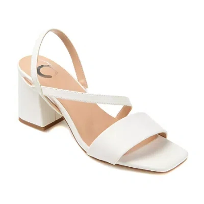 JOURNEE COLLECTION WOMENS LIRRYC HEELED SANDALS