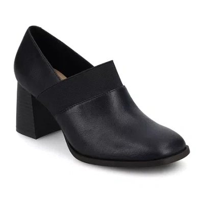 Journee Collection Womens Maeve Block Heel Dress Boots In Multi