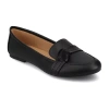 Journee Collection Womens Marci Slip-on Round Toe Loafers In Black