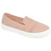 Journee Collection Womens Meika Round Toe Slip On Sneakers