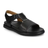 Journee Collection Womens Mira Flat Sandals In Black