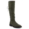 Journee Collection Womens Mirinda Tru Comfort Foam Stretch Knee High Boot In Green