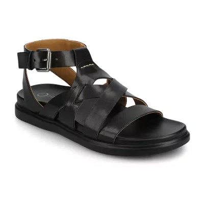 JOURNEE COLLECTION WOMENS MISTEE FLAT SANDALS