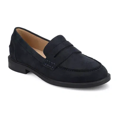 Journee Collection Brooks Womens Moc Closed Toe Loafers In Black