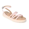 Journee Collection Tru Comfort Flatform Sandal In Lilac