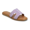 Journee Collection Womens Primah Flat Sandals In Purple