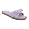 Journee Collection Womens Prylin Flat Sandals In Purple