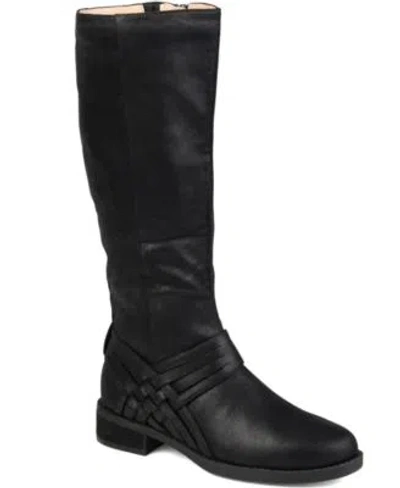 JOURNEE COLLECTION WOMENS REGULAR WIDE CALF EXTRA WIDE CALF MEG BOOT
