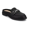 Journee Collection Womens Round Closed Toe Loafers In Black