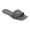 Journee Collection Womens Sawyerr Slide Sandals In Gray