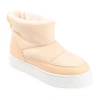 Journee Collection Womens Sethie Flat Heel Winter Boots In Neutral