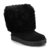 Journee Collection Womens Shanay Flat Heel Winter Boots In Black