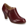 Journee Collection Womens Stiletto Heel Booties In Burgundy