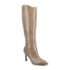 Journee Collection Womens Stiletto Heel Dress Boots In Neutral