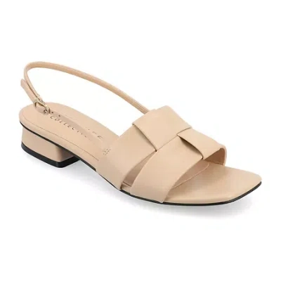 JOURNEE COLLECTION WOMENS TABATHA HEELED SANDALS