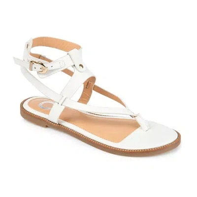Journee Collection Womens Tangie Flat Sandals In Multi