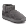 Journee Collection Womens Tarla Flat Heel Booties In Gray