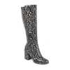 Journee Collection Womens Tavia Block Heel Dress Boots In Gray