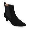Journee Collection Womens Tenlee Kitten Heel Booties In Black
