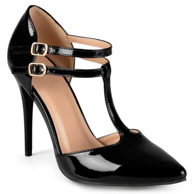 Journee Collection Womens Tru Pointed Toe High Stiletto Pumps In Black