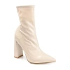 Journee Collection Womens Veralee Block Heel Booties In Sand