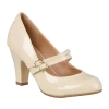 Journee Collection Womens Wendy Pumps In Neutral