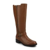 Journee Collection Womens Yasmina Block Heel Dress Boots In Brown