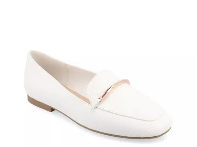 Journee Collection Wrenn Loafer In White