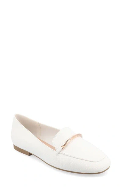 Journee Collection Wrenn Loafer In White