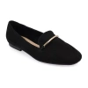 Journee Collection Wrenn Womens Moc Closed Toe Loafers In Black