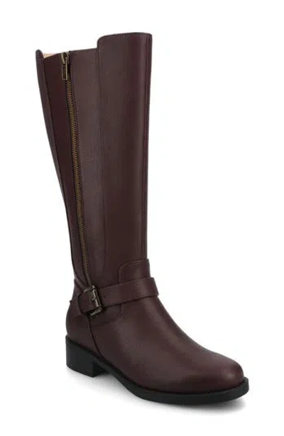 Journee Collection Yasmina Knee High Boot In Multi