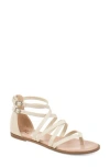 Journee Collection Zailie Strappy Sandal In Ivory