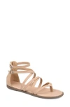 Journee Collection Zailie Strappy Sandal In Taupe