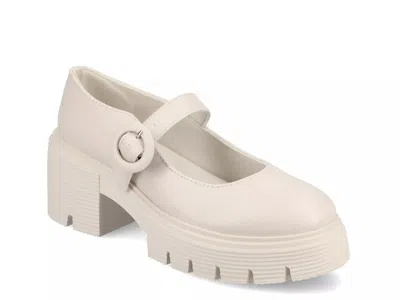 Journee Collection Zarynn Mary Jane Loafer In Multi