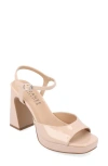 Journee Collection Womens Ziarre Heeled Sandals In Nude
