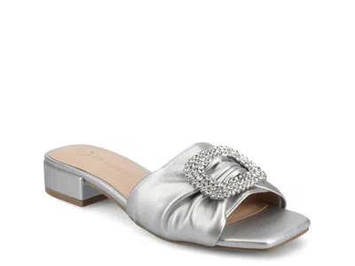 Journee Flavia Sandal In Black